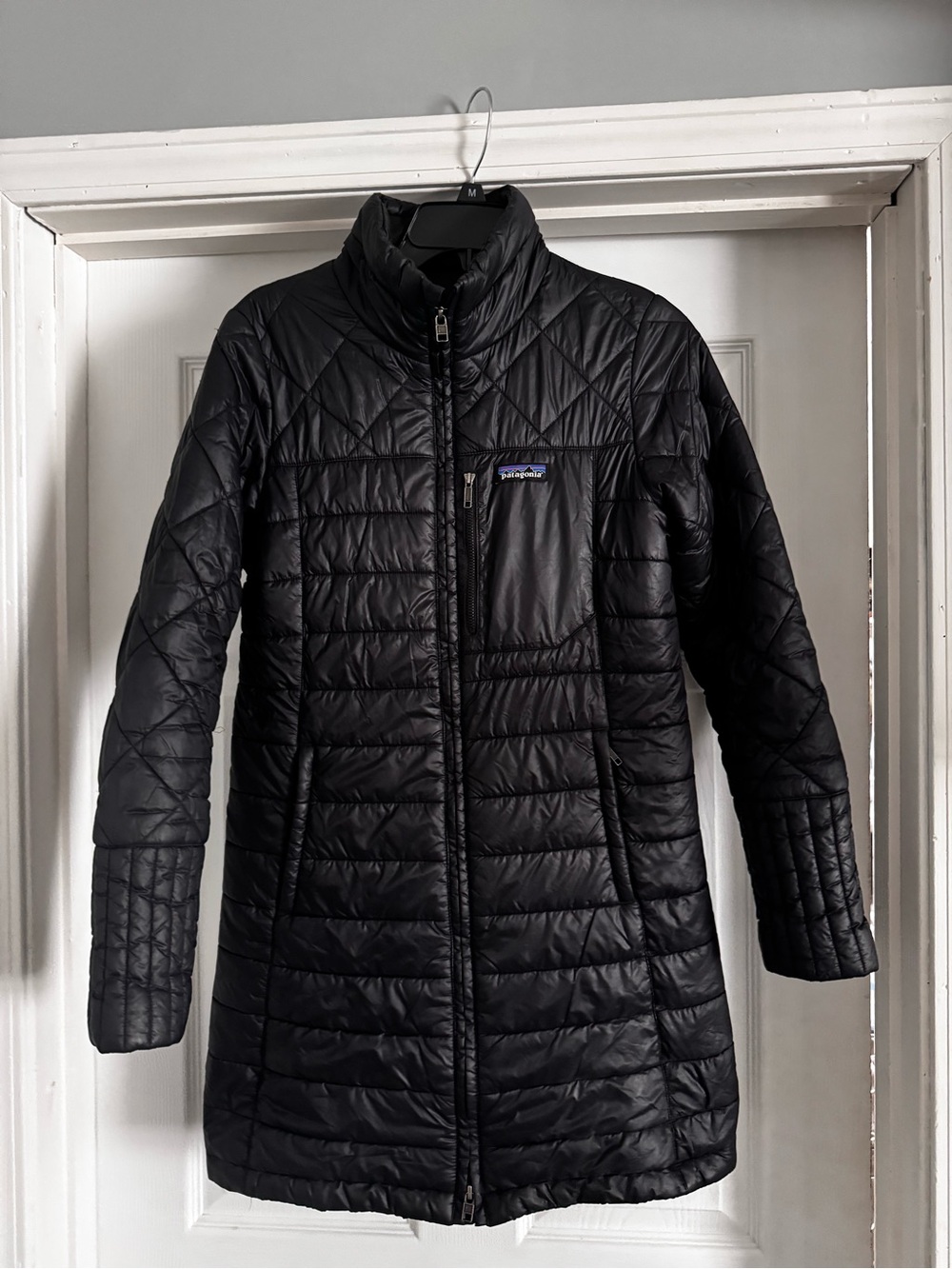 Patagonia Women's Black Quilted Puffer Coat